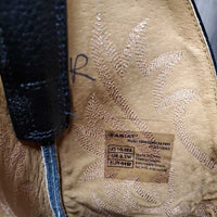 Pr MENS Western Boots *vgc, v.dirty, film, toes: faded & rubs, older?
