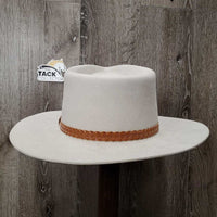 :Clancy" Felt Western - Cowboy Hat *vgc, mnr dirt, brim stains?film
