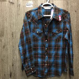 LS Western Shirt, Snap *like new