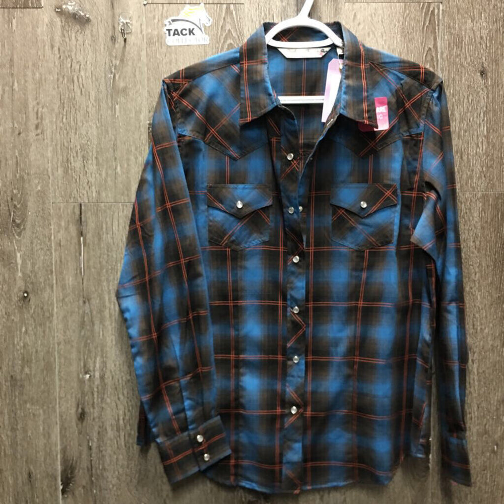LS Western Shirt, Snap *like new