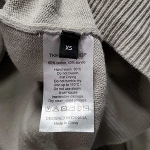 LS Cotton Sweater "Ride" *xc, mnr mair, rubs & pills