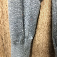 Light Wool Sweater, 1/4 Zip Up *vgc, mnr rubs, stains, snag & pills
