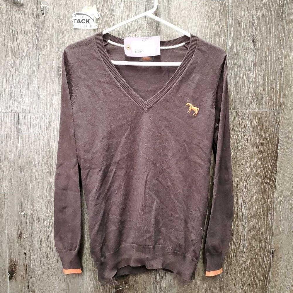 LS V Neck Light Sweater *vgc, mnr hair & pills