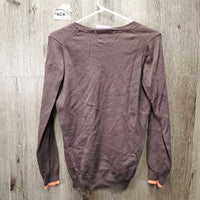 LS V Neck Light Sweater *vgc, mnr hair & pills
