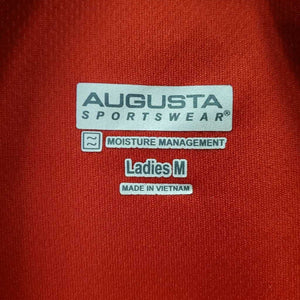SS Polo Sun Shirt, 1/4 Button Up, Mesh Sleeves "Ontario Young Riders" *vgc, mnr snags, loose threads
