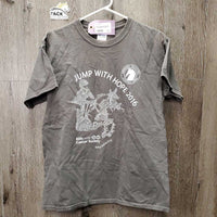 SS Shirt "Jump With Hope" *gc, discolored/stains
