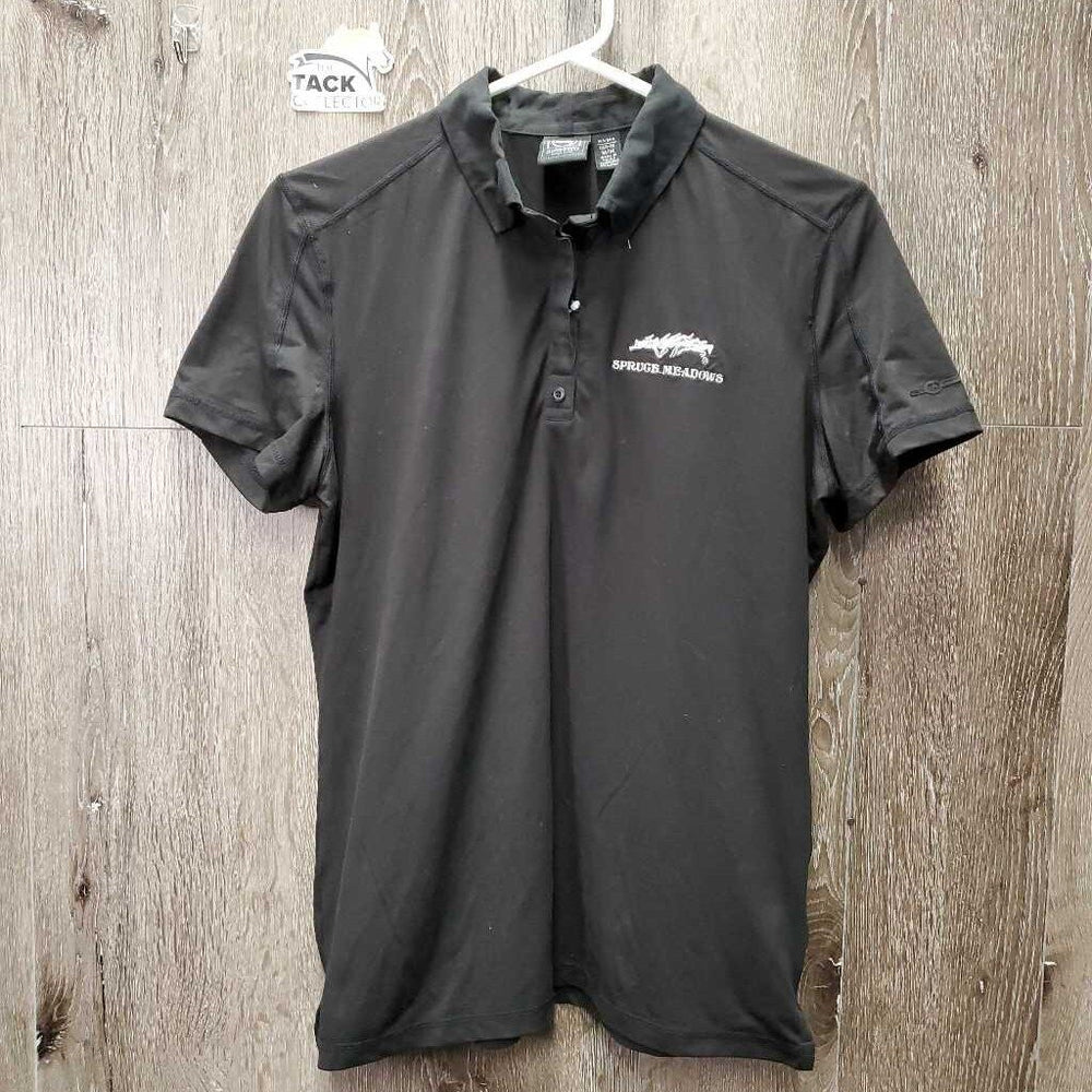 SS Polo Shirt, 1/4 Button Up 