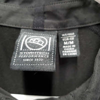 SS Polo Shirt, 1/4 Button Up "Spruce Meadows" *vgc, mnr faded
