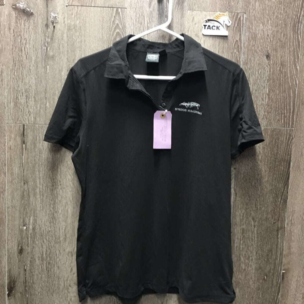 SS Polo Shirt, 1/3 Button Up 