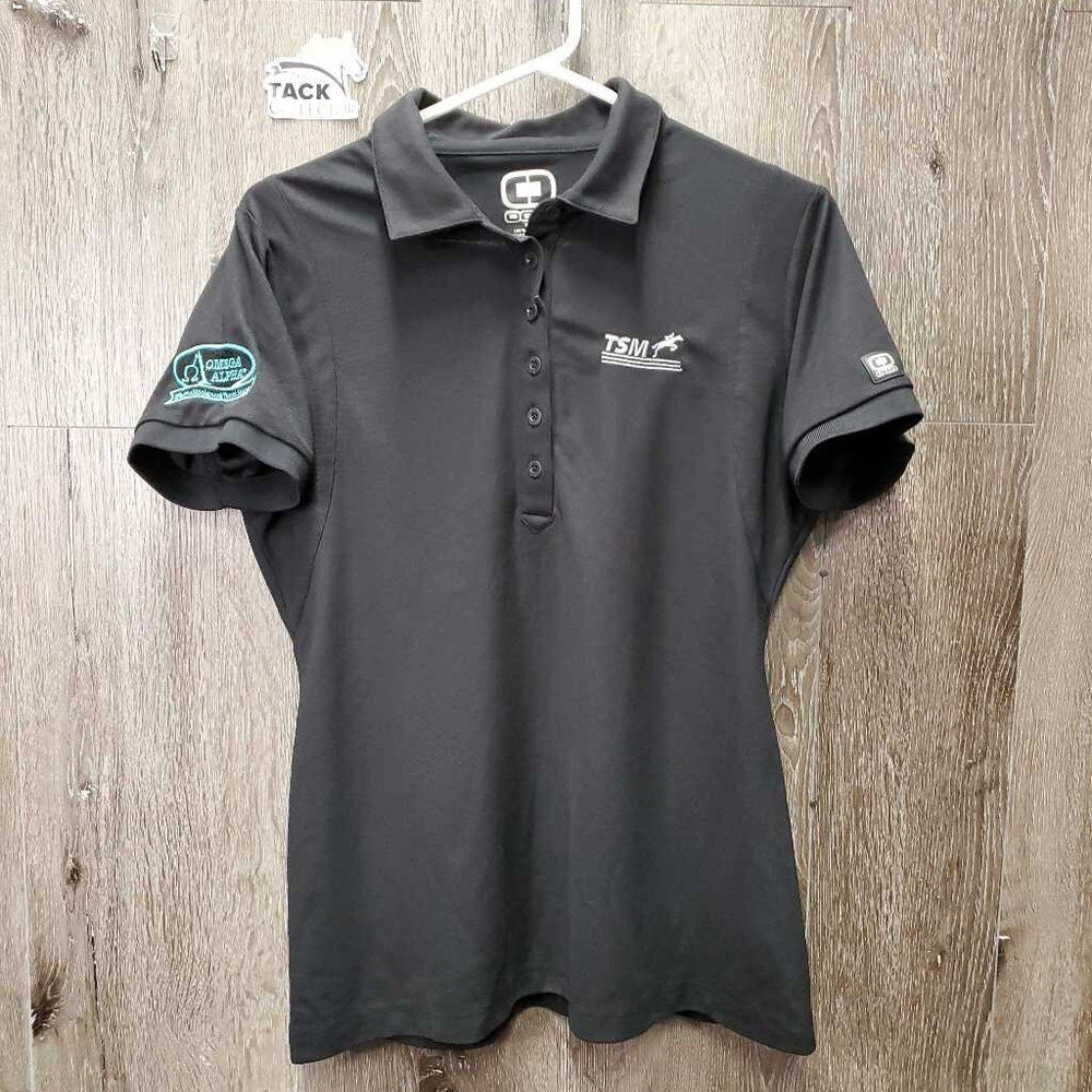 SS Polo Shirt, 1/2 Button Up 