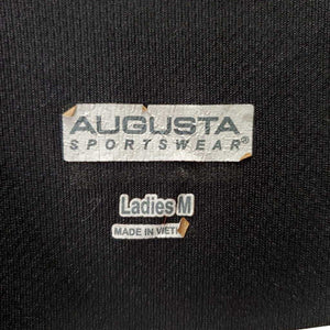 SS Polo Sun Shirt, 1/4 Button Up, Mesh sides "NAJYRC 2012" *gc, peeling logo, snags, hairy