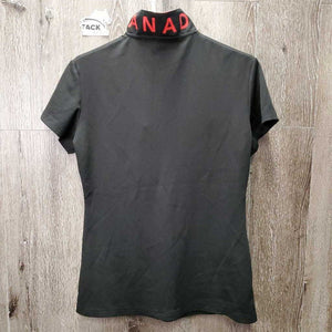 SS Polo Shirt, 1/4 Button Up "Canada 2016" *vgc