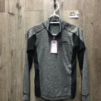LS Shirt, 1/3 Zip Up "Spruce Meadows" *vgc
