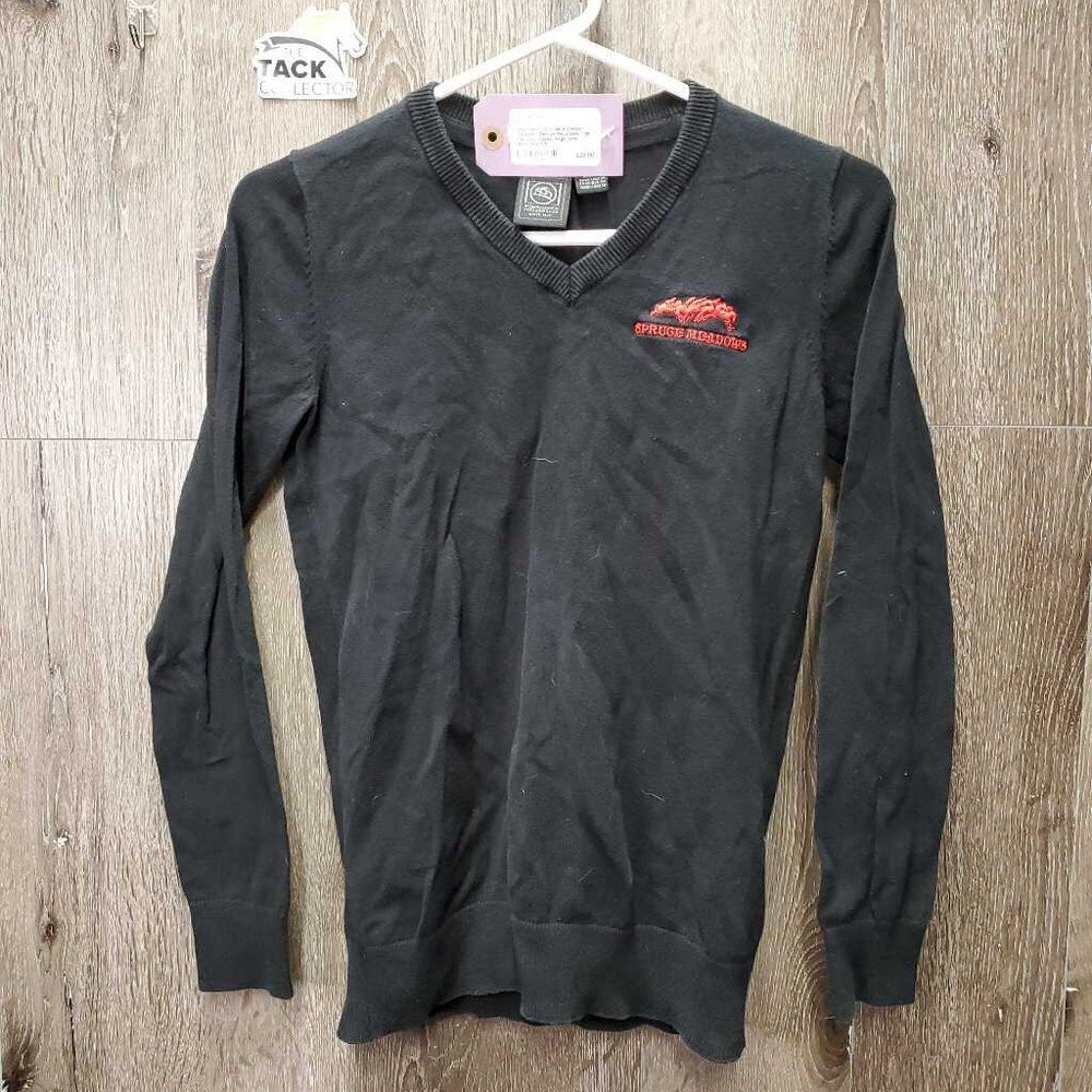 LS V Neck Cotton Sweater 