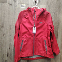 Rain Jacket Hood, Zipper "Spruce Meadows" *vgc, clean, v.wpf, stained cuffs, taped seams
