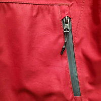 Rain Jacket Hood, Zipper "Spruce Meadows" *vgc, clean, v.wpf, stained cuffs, taped seams