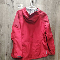 Rain Jacket Hood, Zipper "Spruce Meadows" *vgc, clean, v.wpf, stained cuffs, taped seams
