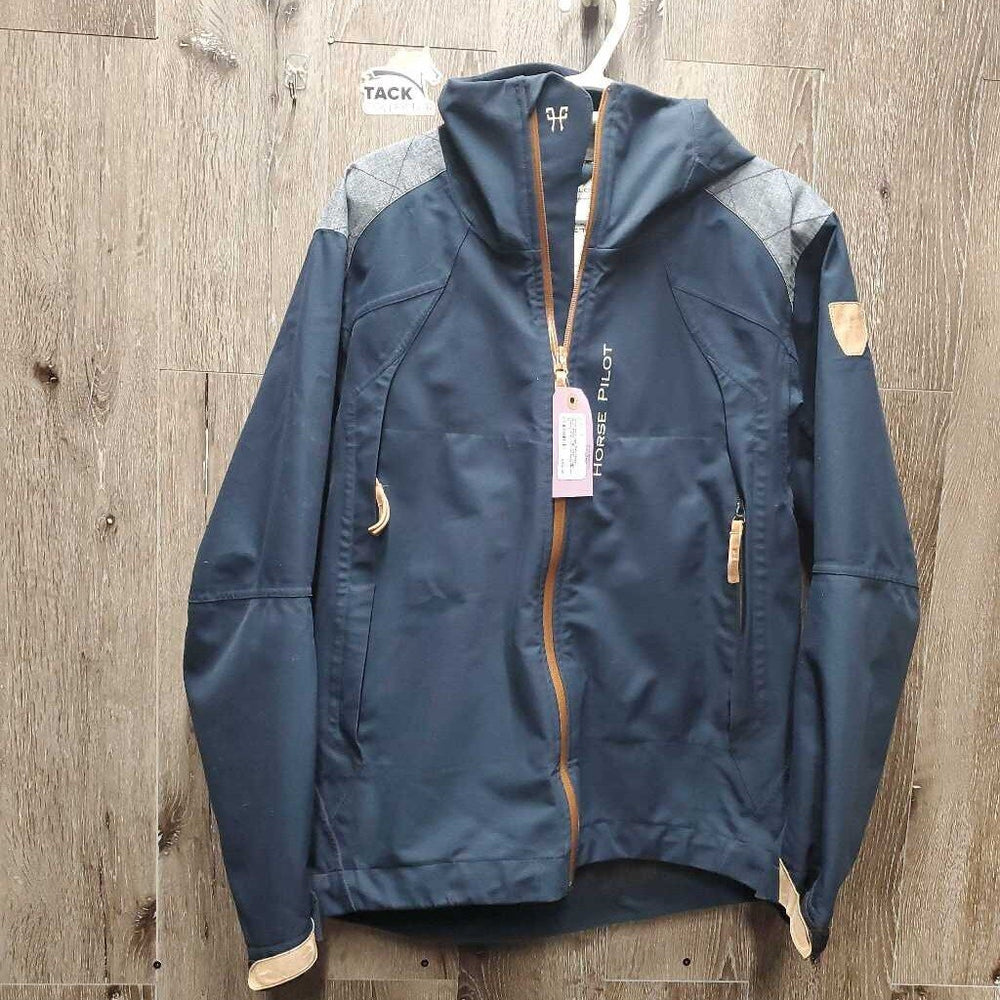 Light Rain Jacket, Hood, Zipper *vgc, clean, v.wpf, peeling label, mnr pills