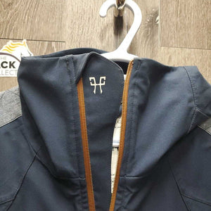 Light Rain Jacket, Hood, Zipper *vgc, clean, v.wpf, peeling label, mnr pills