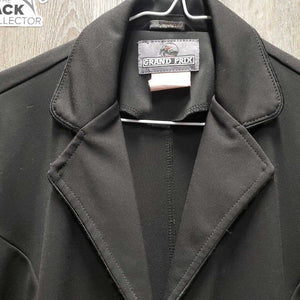 Soft Shell Show Jacket, Zipper, buttons *vgc, older, v.mnr pills, loose buttons