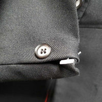 Vintage Dressage Show Jacket, Velvet Collar *vgc, button hole threads, cuffs: puckers, rubs & pills