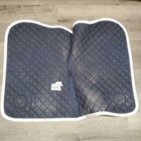 Quilt Jumper Saddle Pad, "U25 Grand Prix 2019" *gc, stains, mnr hair, dingy, dirt