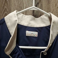 LS Show Shirt *gc, pit stains, collar: bubbled & dingy