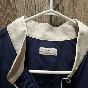 LS Show Shirt *gc, pit stains, collar: bubbled & dingy