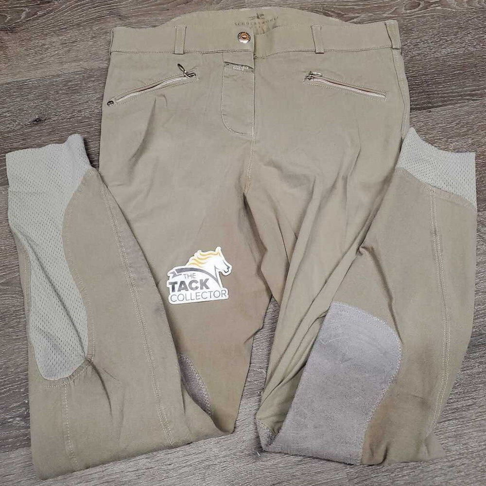 Euro Seat Breeches *gc/fair, faded, rubs, puckers, stains, rubs, pills, shrunk? discolored seat & legs, older