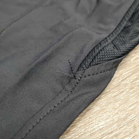 Light Pull On Riding Tight Breeches, Mesh Sides & Waist *gc/fair, loose threads, unstitched waist seam, v.peeled knees
