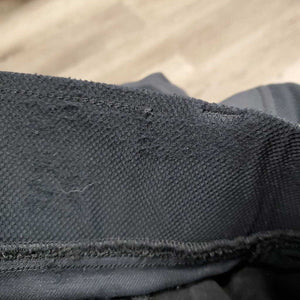 Light Pull On Riding Tight Breeches, Mesh Sides & Waist *gc/fair, loose threads, unstitched waist seam, v.peeled knees