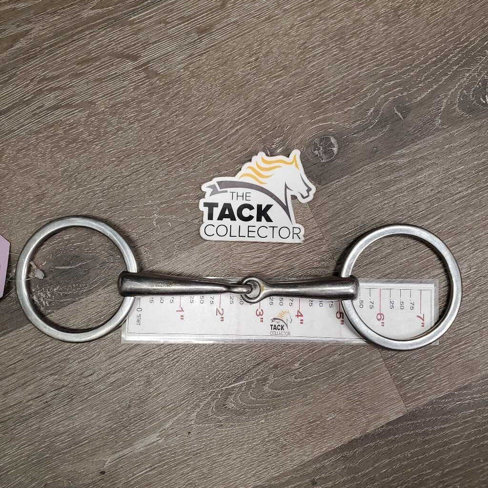 Med Flat Western Loose Ring Bit *gc, clean, mnr stains, scratches & chews