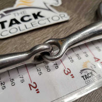 Med Flat Western Loose Ring Bit *gc, clean, mnr stains, scratches & chews
