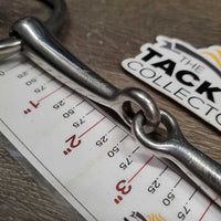 Med Flat Western Loose Ring Bit *gc, clean, mnr stains, scratches & chews
