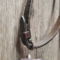 FS Rsd Hunter Bridle, FS/Rsd Braided Reins *xc, clean, mnr creases, rubs & creases