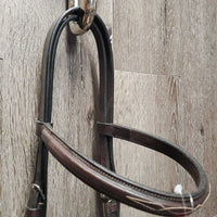 FS Rsd Hunter Bridle, FS/Rsd Braided Reins *xc, clean, mnr creases, rubs & creases
