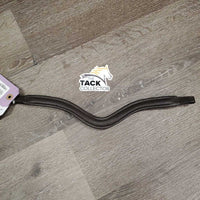 Deep Curved "U" Padded Browband, Bling, Bag, Tag *new
