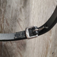 Monocrown Rsd Padded Bridle, Crank, Flash, Curb & Rubber Lined Reins *No Browband, vgc/xc, mnr dirt?film