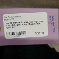 Fleece Cooler, tail *vgc, mnr hair, dirt, pills, rubs
