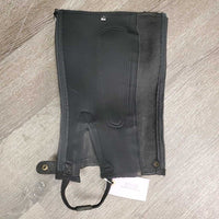 Neoprene Half Chaps *gc, mnr dirt, rubs, faded & loose threads
