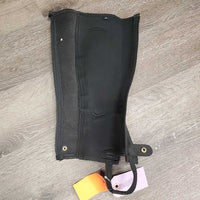 Neoprene Half Chaps *gc, mnr dirt, rubs, faded & loose threads