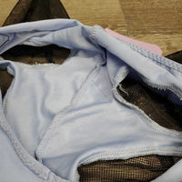 Lycra Fly Mask, ears *vgc, mnr snags, dirt, stains, threads
