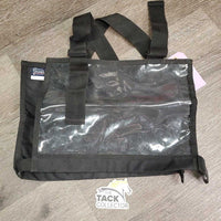 Hvy Cordura Show Number Pinny - Bib, waist clip, adjustable shoulder *vgc, mnr dirty