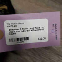 Nylon Lead Rope *xc, clean, mnr rubs