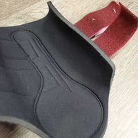 Pr Closed Boots, velcro *vgc, clean, pilly edges, mnr dirt?stains
