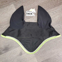 Mesh Fly Veil Ear Bonnet, Piping *vgc, clean, snags, mnr rubs, pills & curled edge
