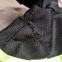 Mesh Fly Veil Ear Bonnet, Piping *vgc, clean, snags, mnr rubs, pills & curled edge
