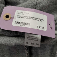 LS Hvy Sweatshirt Hoodie "My Barn Hoodie" *xc

