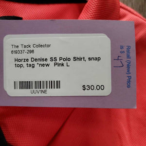 SS Polo Shirt, snap top, tag *new