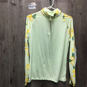 LS Sun Shirt, 1/4 Zip Up, Mesh Sleeves *like new